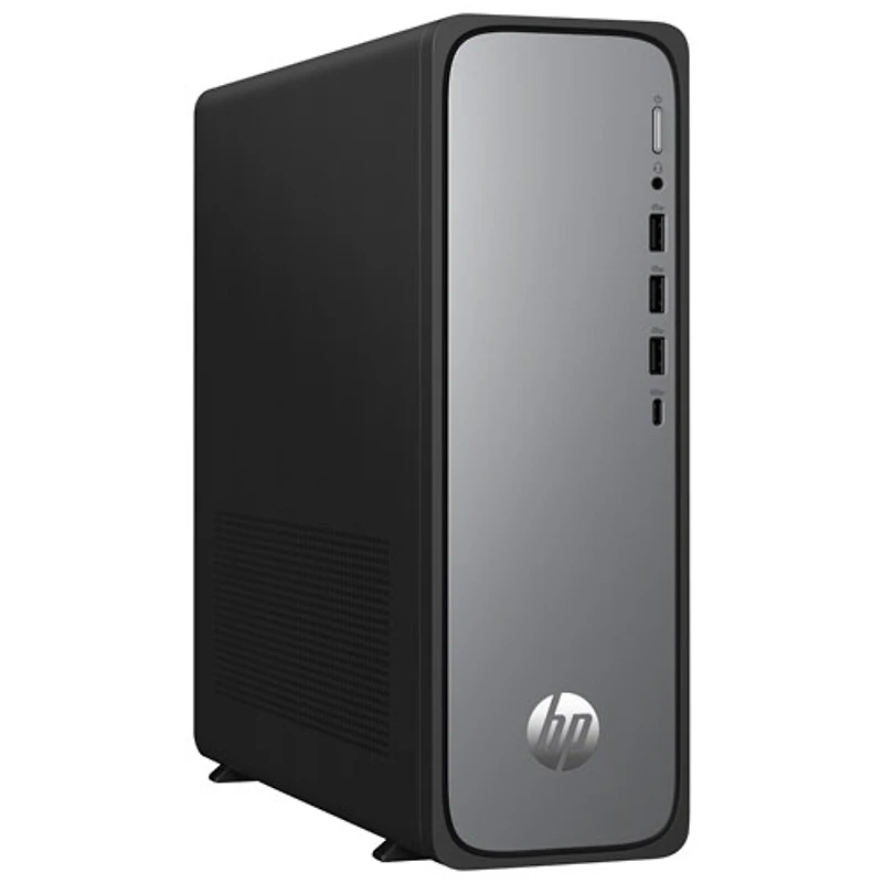 Ordinateur de bureau mince OmniDesk de HP - Noir (Core i3-13100 d'Intel/RAM 8 Go/SSD 512 Go) - Exclusivité Best Buy