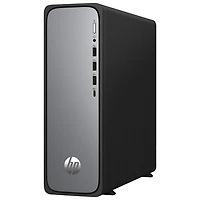 Ordinateur de bureau mince OmniDesk de HP - Noir (Core i5-14400 d'Intel/RAM 16 Go/SSD 1 To/Windows 11) - Exclusivité Best Buy