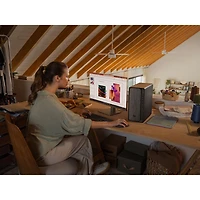 Ordinateur de bureau OmniDesk de HP - Noir (Ryzen 7 8700G d'AMD/RAM 16 Go/SSD 1 To) - Exclusivité Best Buy