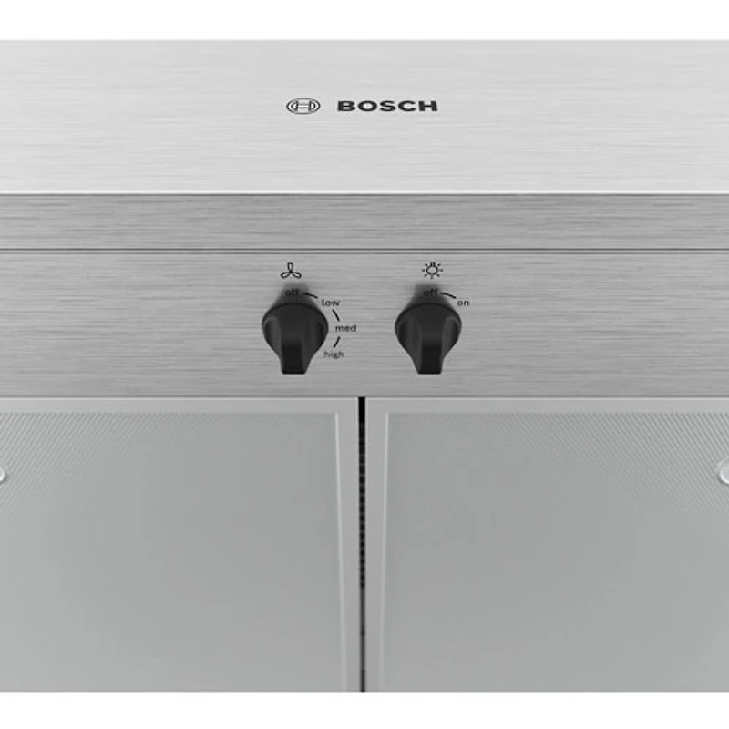 Hotte de dessous d'armoire de 30 po 300 Series de Bosch (DUH30253UC) - Acier inoxydable
