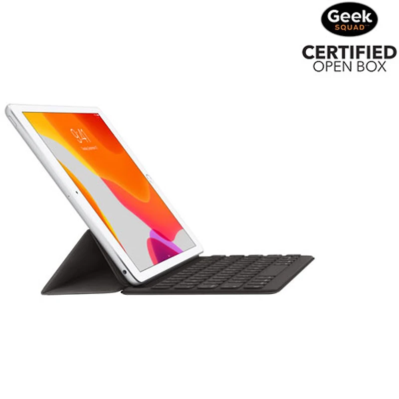 Boîte ouverte - Clavier Smart Keyboard d'Apple pour iPad (7e/8 gén), iPad Air (3e gén) et iPad Pro 10,5 po - Noir - Français