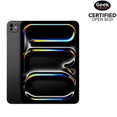 Boîte ouverte - iPad Pro 11 po 256 Go d'Apple avec Wi-Fi et 5G (5e génération) - Noir infini