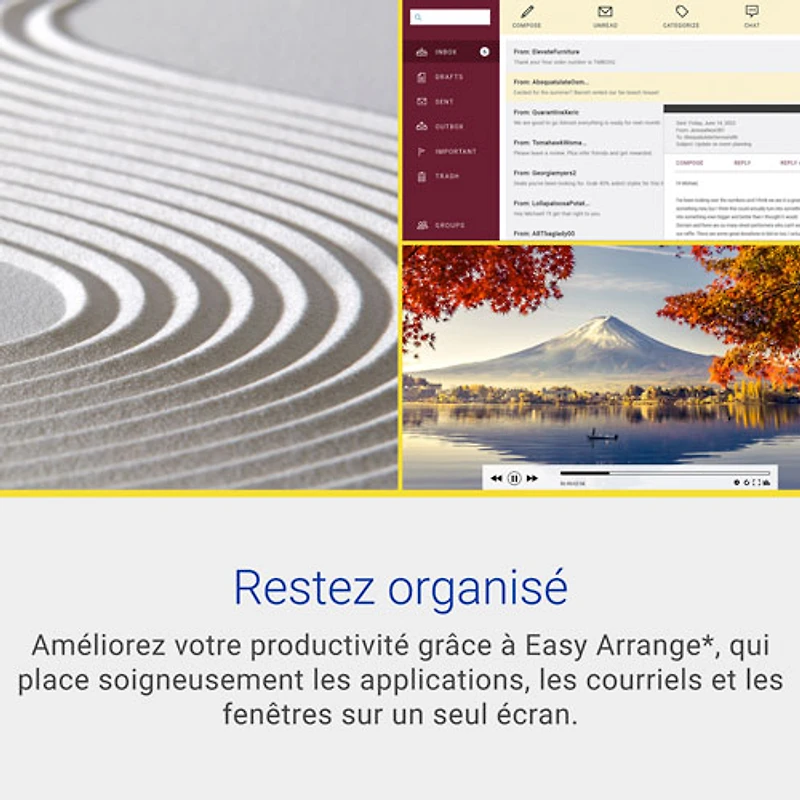Moniteur IPS DEL HD intégrale 100 Hz 4 ms de 24 po de Dell (S2425H) - Argenté