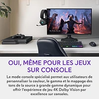 Alienware 27" 4K Ultra HD 180Hz 1ms IPS LED G-Sync Gaming Monitor (AW2725QF) - Black