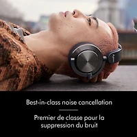 Casque d'écoute Bluetooth à suppression du bruit OnTrac de Dyson - Noir nickel