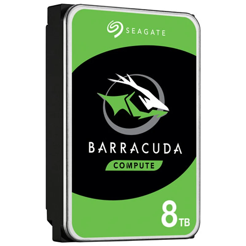 Disque dur interne de bureau SATA 3,5 po 8 To 7200 tr/min Barracuda de Seagate (ST8000DMZ04)