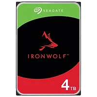 Disque dur interne d'ordinateur de bureau SATA 5400 tr/min 4 To 3,5 po IronWolf de Seagate (ST4000VNZ06)