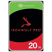 Disque dur interne d'ordinateur de bureau SATA 3,5 po IronWolf Pro 20 To 7200 tr/min de Seagate (ST20000NTZ01)