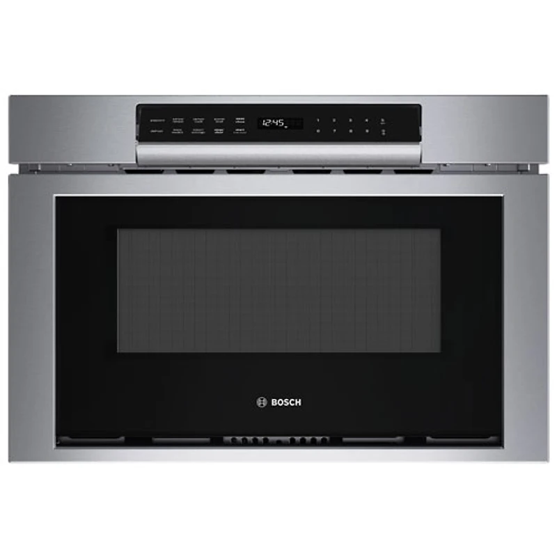 Bosch 800 Series 24" Built-In Drawer Microwave - 1.2 Cu. Ft. - Stainless Steel