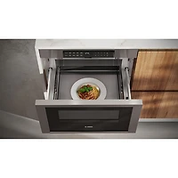 Bosch 800 Series 24" Built-In Drawer Microwave - 1.2 Cu. Ft. - Stainless Steel