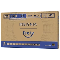 Téléviseur intelligent Fire TV ACL HDR UHD 4K de 43 po d'Insignia (NS-43F501CA26) - 2025