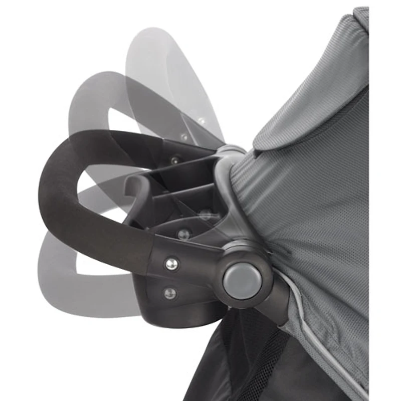 Poussette de jogging Folio3 avec siège d'auto pour bébé LiteMax 35 d'Evenflo - Avenue
