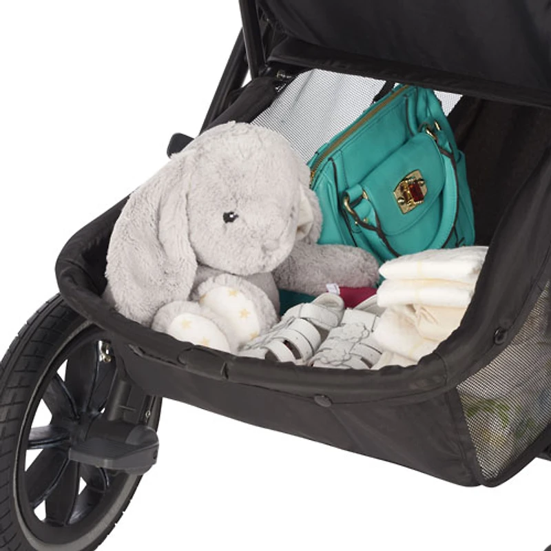 Poussette de jogging Folio3 avec siège d'auto pour bébé LiteMax 35 d'Evenflo - Avenue
