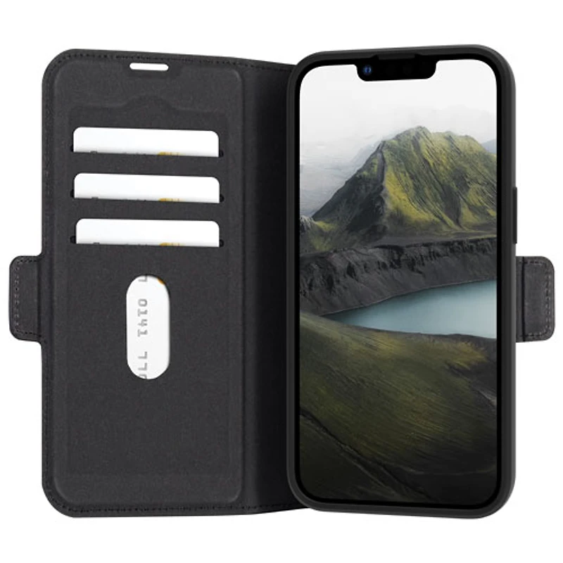 Dbramante1928 Oslo Pro Wallet Case for iPhone 16e - Black