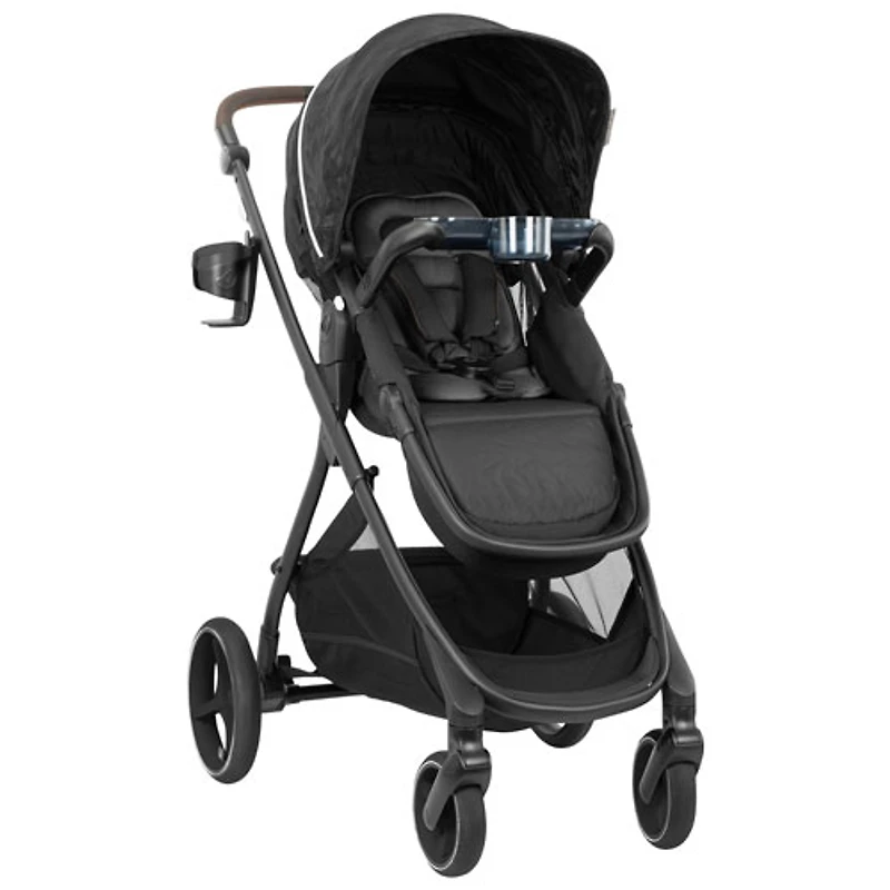 Poussette pleine grandeur Shyft Intuiti+ d'Evenflo - Noir Dubhan
