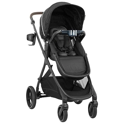 Poussette pleine grandeur Shyft Intuiti+ d'Evenflo - Noir Dubhan