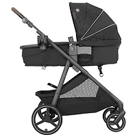 Poussette pleine grandeur Shyft Intuiti+ d'Evenflo - Noir Dubhan