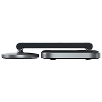 Satechi 3-in-1 Foldable 15W Qi2 Wireless Charging Stand - Space Grey