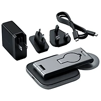 Satechi 3-in-1 Foldable 15W Qi2 Wireless Charging Stand - Space Grey