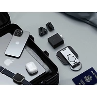 Satechi 3-in-1 Foldable 15W Qi2 Wireless Charging Stand - Space Grey