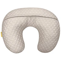Simmon's Basket Weave Nursing Pillow with Removable Cover - Sand
