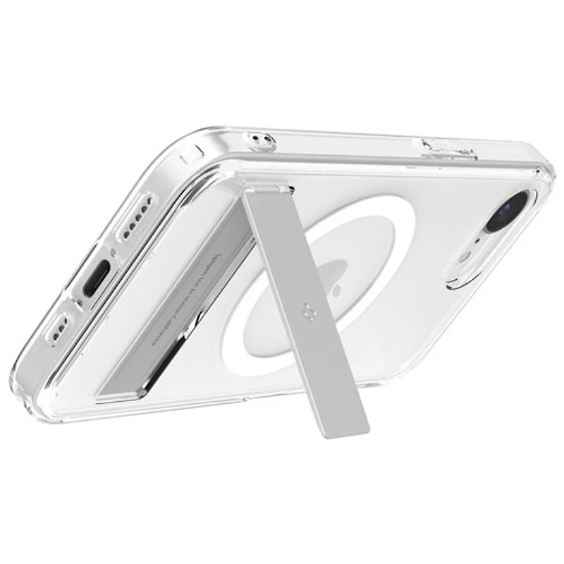 Spigen Slim Armor Essential S MagFit Fitted Hard Shell Case for iPhone 16e - Clear White