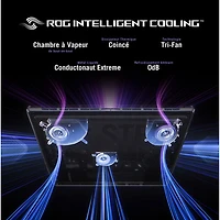 Portable de jeu ROG Strix SCAR de 16 po d'ASUS - Noir (Core Ultra 9-275HX d'Intel/RAM 32 Go/SSD 2 To/RTX 5090)