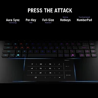 Portable de jeu ROG Strix SCAR de 16 po d'ASUS - Noir (Core Ultra 9-275HX d'Intel/RAM 32 Go/SSD 2 To/RTX 5090)