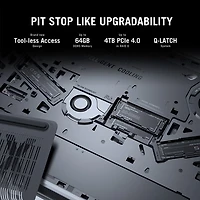 Portable de jeu ROG Strix SCAR de 16 po d'ASUS - Noir (Core Ultra 9-275HX d'Intel/RAM 32 Go/SSD 2 To/RTX 5090)