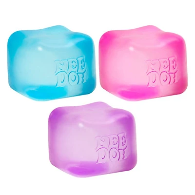 NeeDoh Nice Cube Squeeze Toy - Assorted Colours - 1 Pack