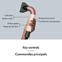 Sèche-cheveux de 1600 W Supersonic r de Dyson - Rose céramique/Rose doré