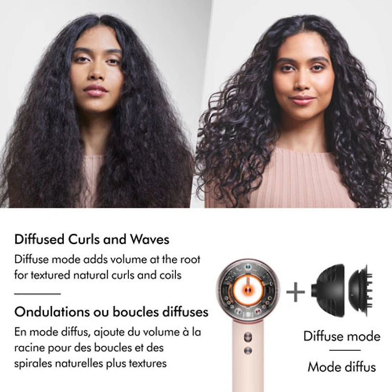 Sèche-cheveux Supersonic Nural de 1600 W de Dyson - Édition spéciale - Jaspe prune