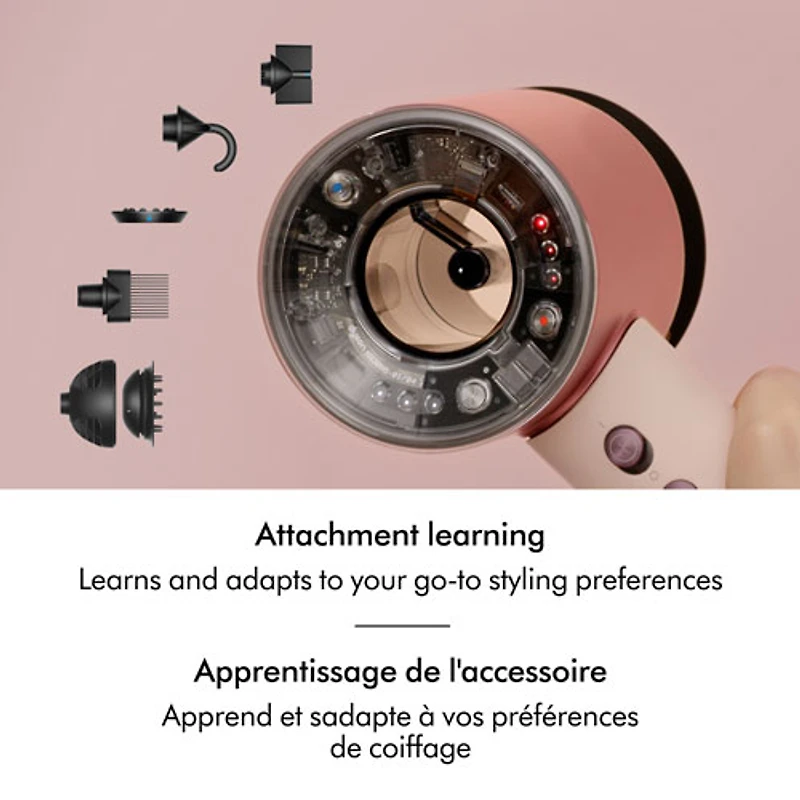 Sèche-cheveux de 1600 W Supersonic Nural de Dyson - Rose céramique/Rose doré