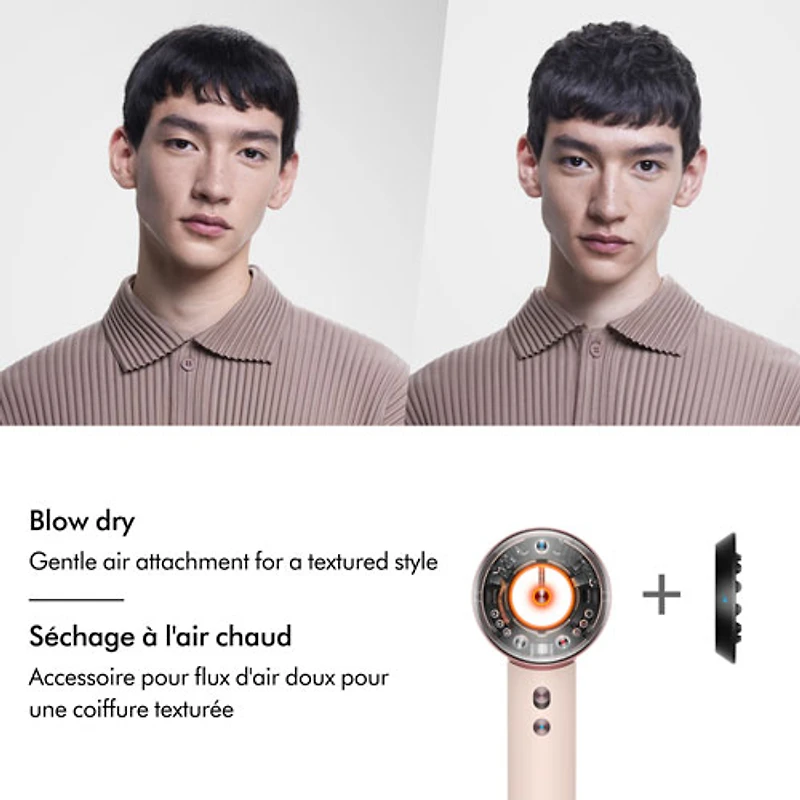 Sèche-cheveux de 1600 W Supersonic Nural de Dyson - Rose céramique/Rose doré