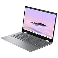 Chromebook à écran tactile de 14 po x360 de HP avec Gemini et 12 mois de forfait Google AI Pro (Core i3 N305 d'Intel/RAM 8 Go/SSD 256 Go)