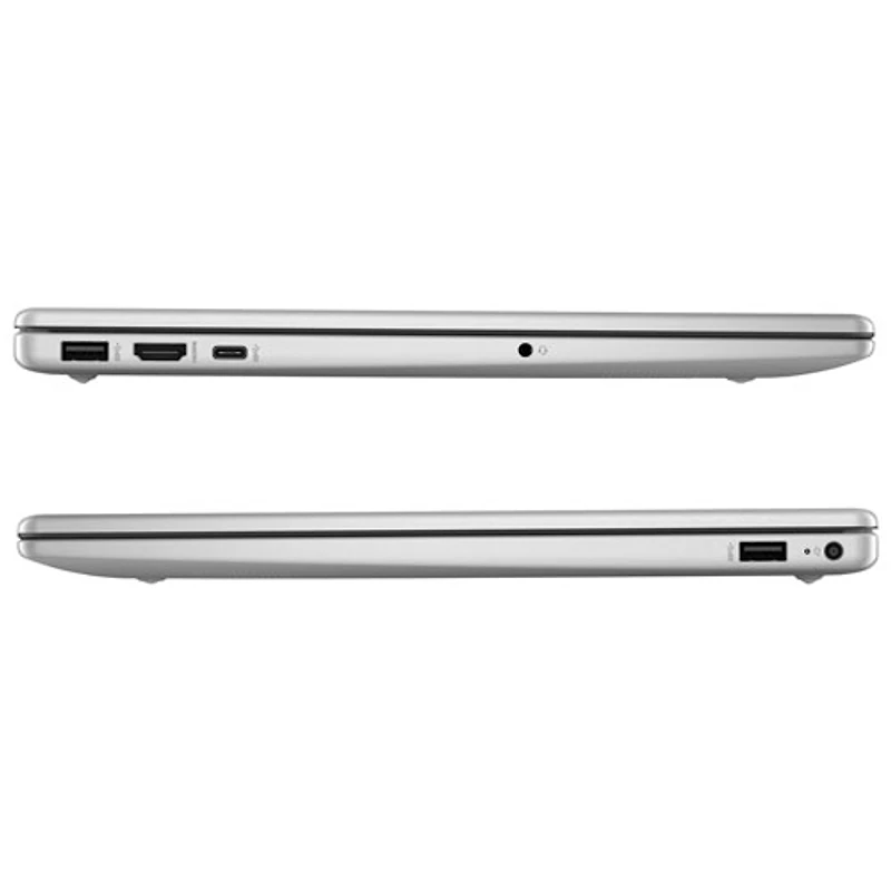 Portable de 15,6 po de HP - Argenté naturel (Core Ultra 5 125H d'Intel/RAM 16 Go/SSD 1 To/Windows 11 Famille)