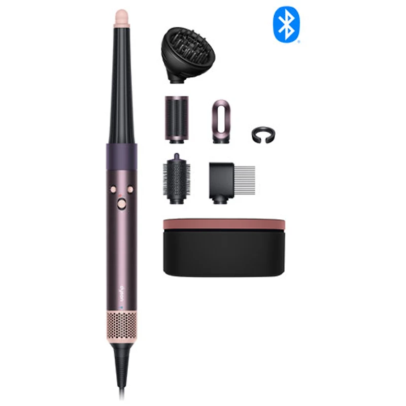Séchoir coiffant Airwrap i.d. de Dyson - Cheveux bouclés et en spirales - Édition spéciale - Jaspe prune