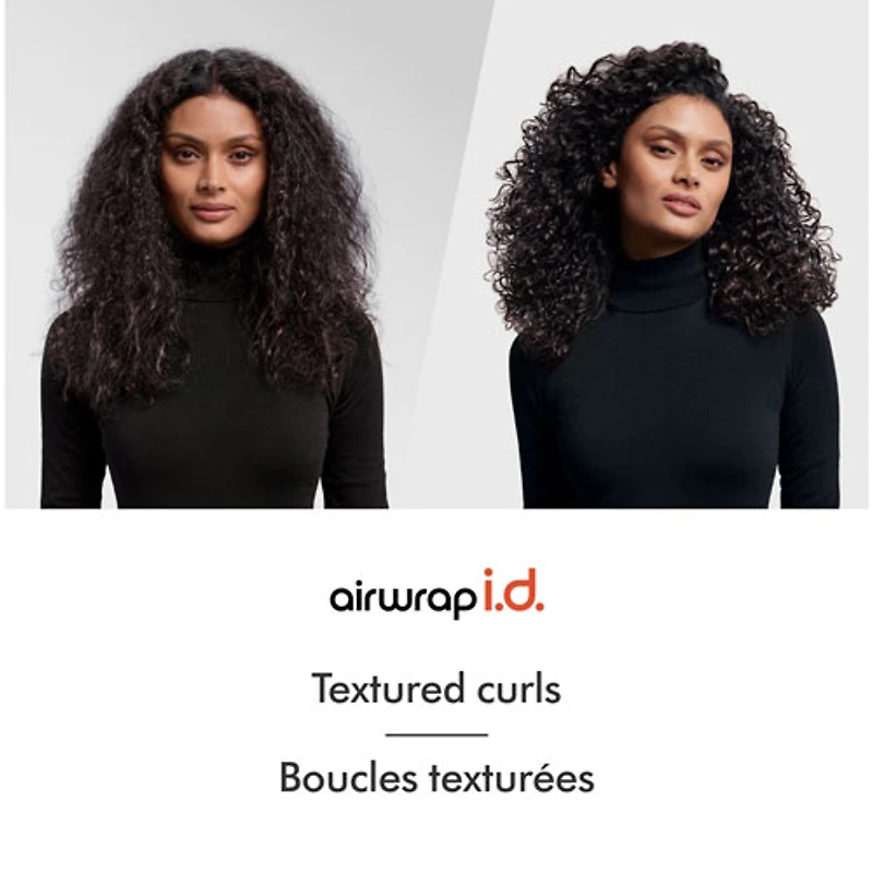 Séchoir coiffant Airwrap i.d. de Dyson - Cheveux bouclés et en spirales - Édition spéciale - Jaspe prune