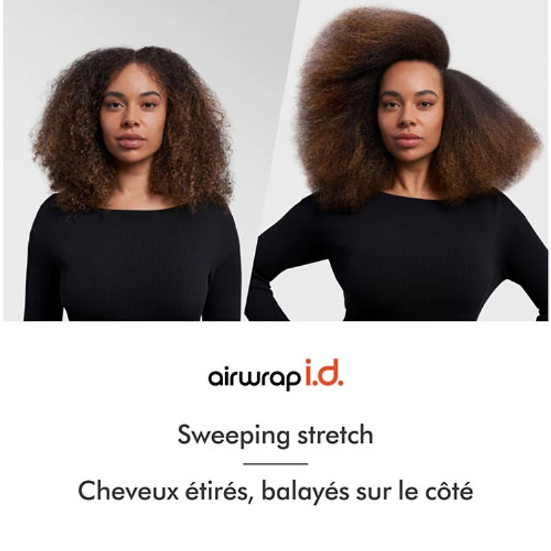 Séchoir coiffant Airwrap i.d. de Dyson - Cheveux bouclés et en spirales - Édition spéciale - Jaspe prune