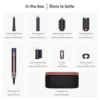 Séchoir coiffant Airwrap i.d. de Dyson - Cheveux droits et ondulés - Édition spéciale - Jaspe prune
