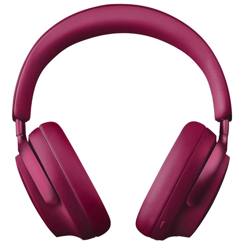 Casque d'écoute Bluetooth à suppression du bruit QuietComfort Ultra de Bose - Rouge Deep Plum