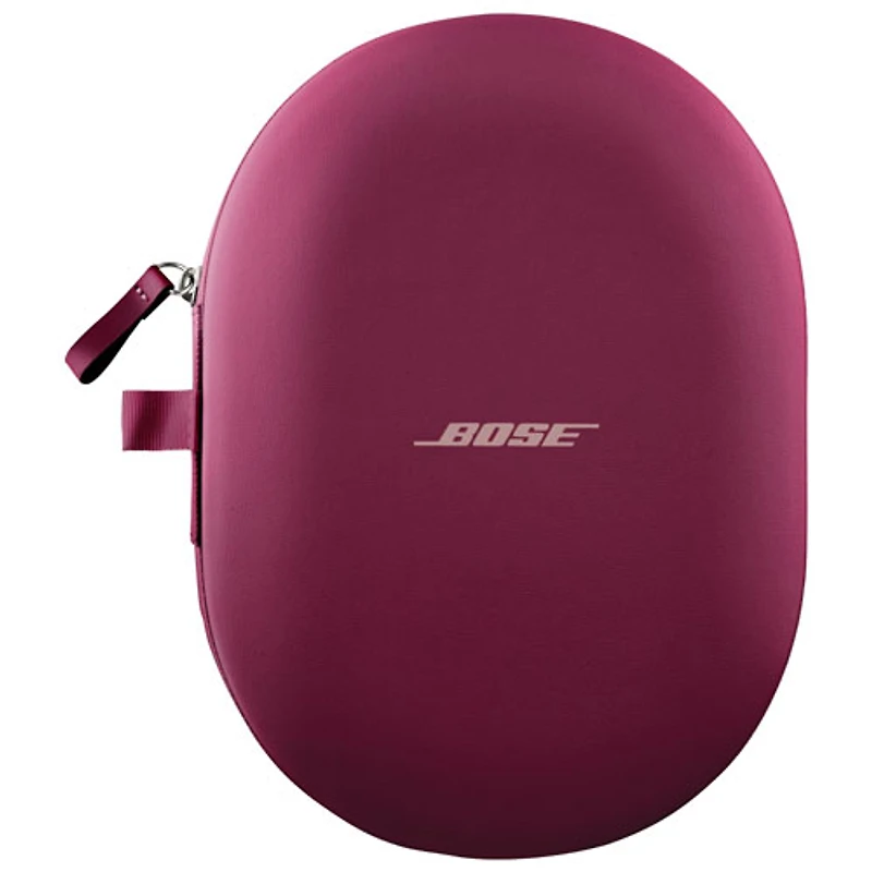 Casque d'écoute Bluetooth à suppression du bruit QuietComfort Ultra de Bose - Rouge Deep Plum