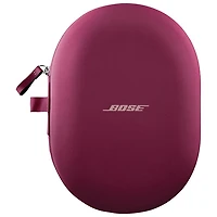 Casque d'écoute Bluetooth à suppression du bruit QuietComfort Ultra de Bose - Rouge Deep Plum