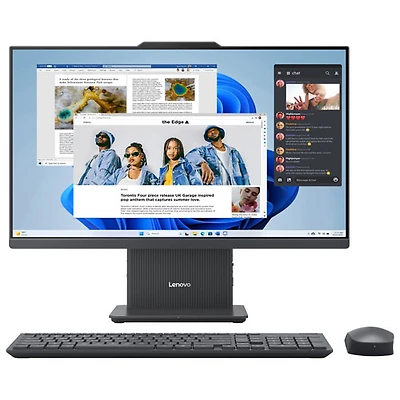 Lenovo IdeaCentre All-in-One PC - Luna Grey (AMD Ryzen 7 7735HS/16GB RAM/512GB SSD/Windows 11)