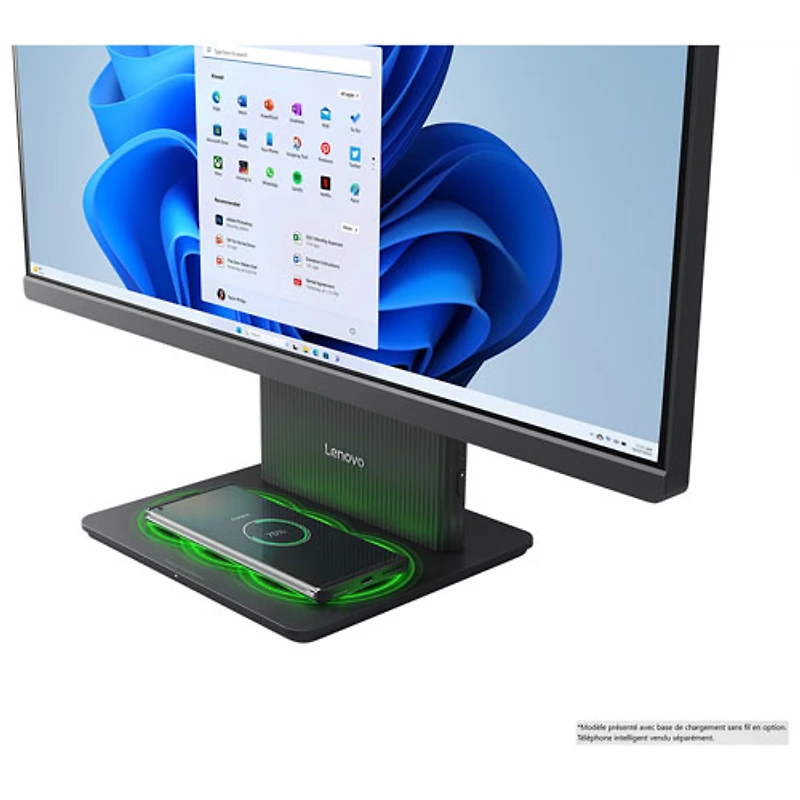 Ordinateur tout-en-un IdeaCentre de Lenovo - Gris luna (Core i5-13420H d'Intel/RAM 16 Go/SSD 512 Go/Windows 11)