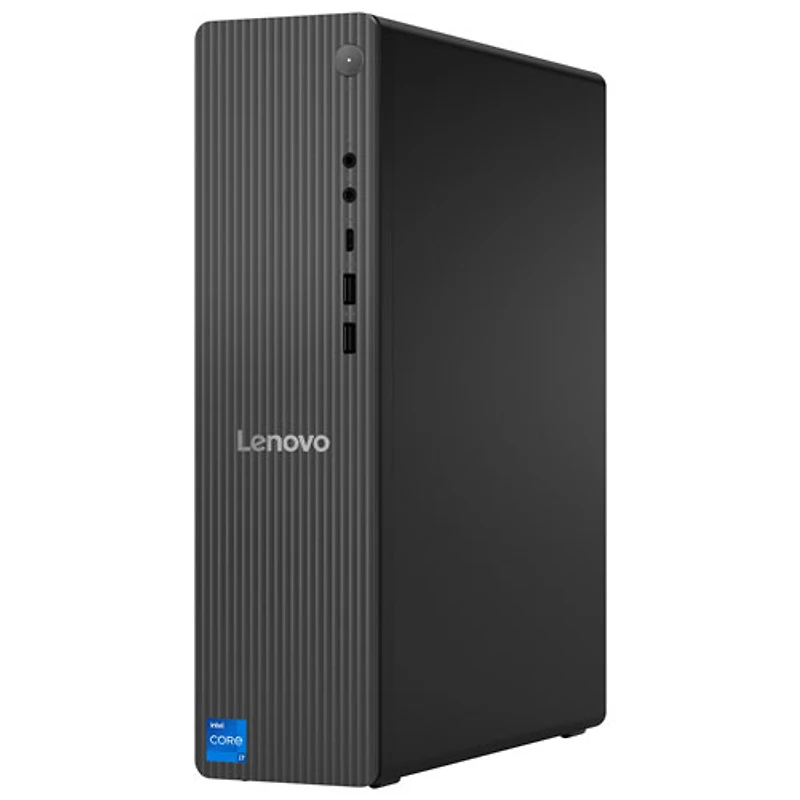 Ordinateur de bureau IdeaCentre Tower de Lenovo - Gris luna (Core i7-14700 d'Intel/RAM 16 Go/SSD 1 To/Windows 11)