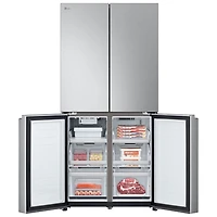 Réfrigérateur à deux portes de 18,6 pi³ de 33 po de LG (LF19C8200S) - Acier inoxydable