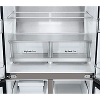 Réfrigérateur à deux portes de 18,6 pi³ de 33 po de LG (LF19C8200S) - Acier inoxydable