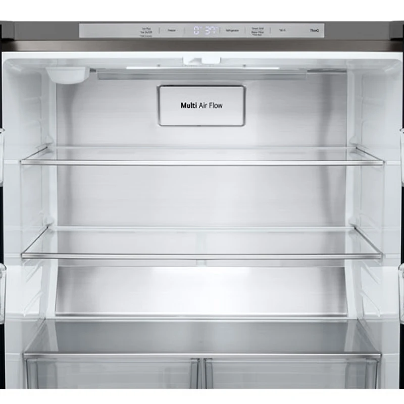 Réfrigérateur à deux portes de 18,6 pi³ de 33 po de LG (LF19C8200S) - Acier inoxydable