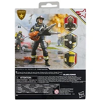 Hasbro G.I. Joe Classified Series Legacy Collection - Search & Rescue Firefighter Action Figure